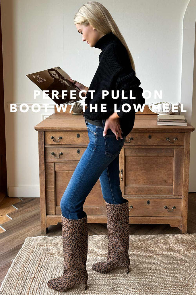 Perfect Pull On Boot w/ the Low Heel