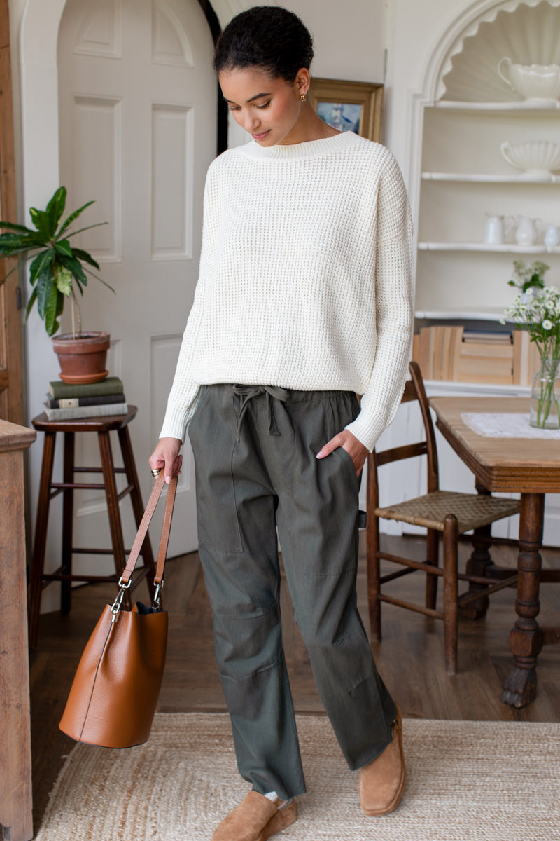 Family Cargo Pant - Moss Organic