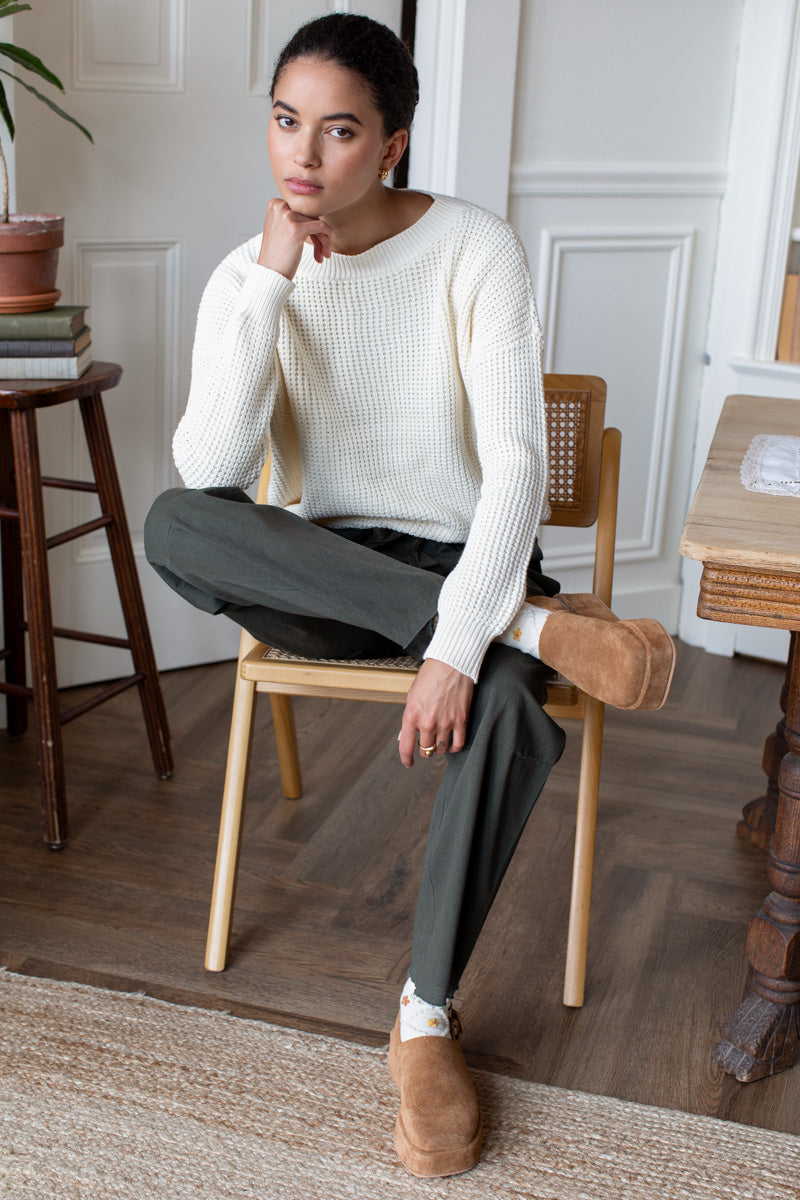 Family Cargo Pant - Moss Organic