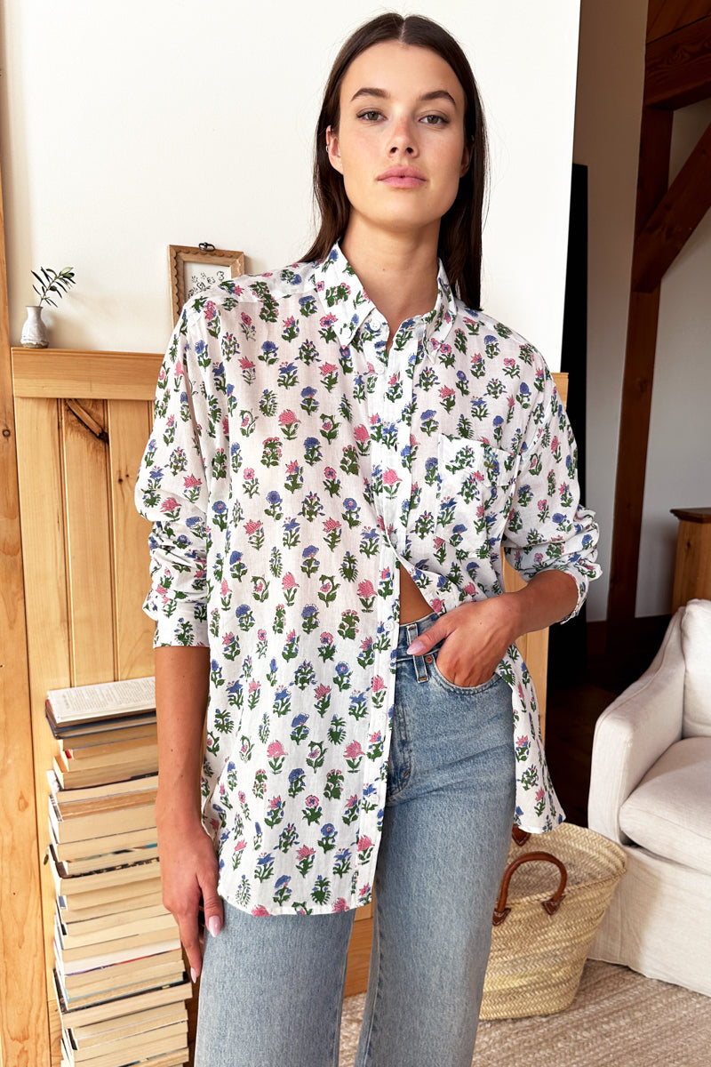 Ryan Shirt - Mixed Bouquet Organic