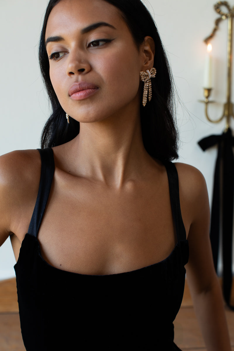 Rhinestone Vintage Bows