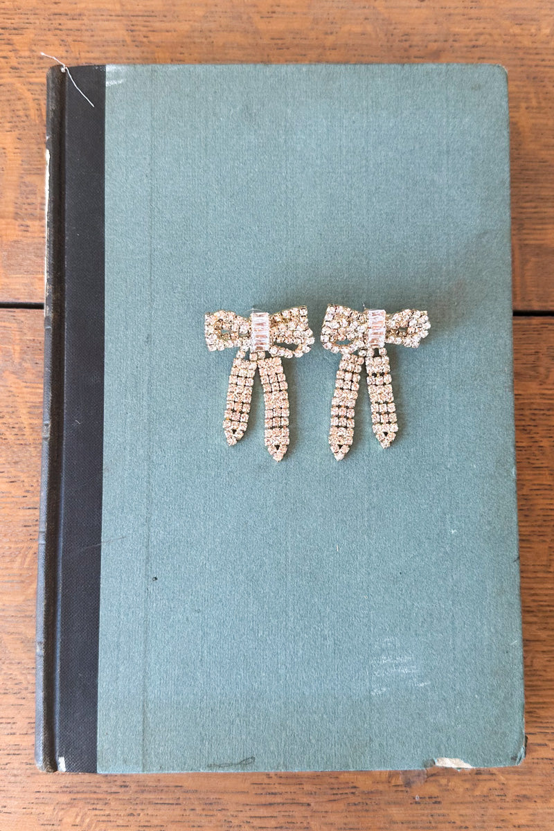 Rhinestone Vintage Bows