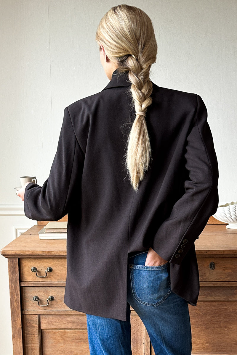 Atelier Blazer - Cocoa Gabardine