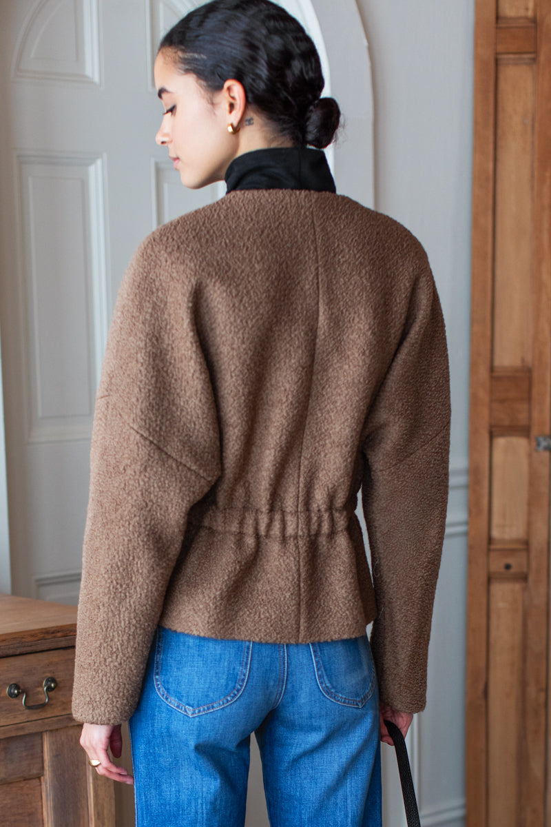 Atelier Cinch Jacket - Camel Boucle