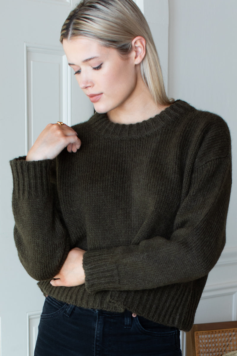 Cozy Sweater - Forest Night