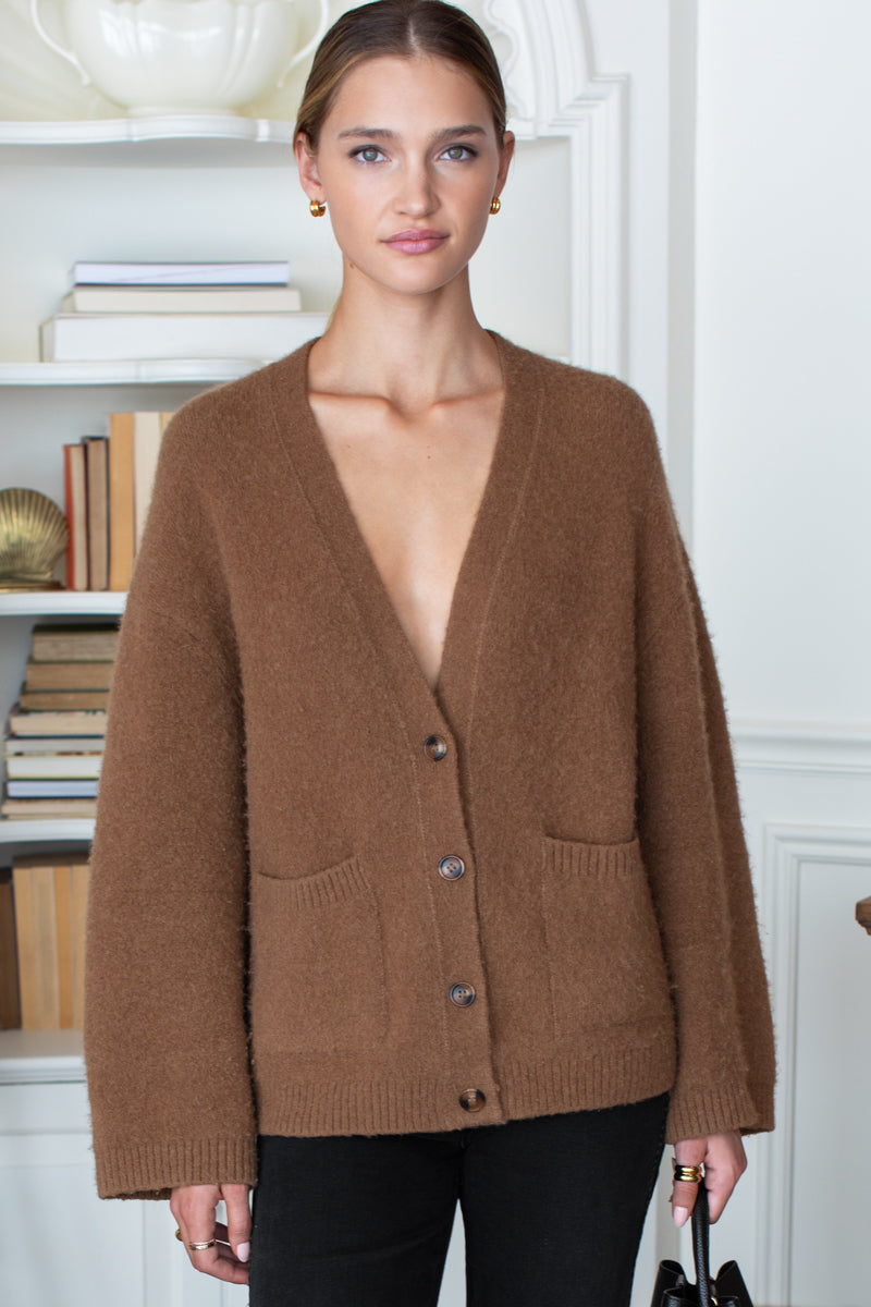 Frankie Cardigan - Camel