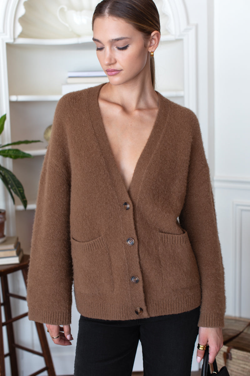 Frankie Cardigan - Camel