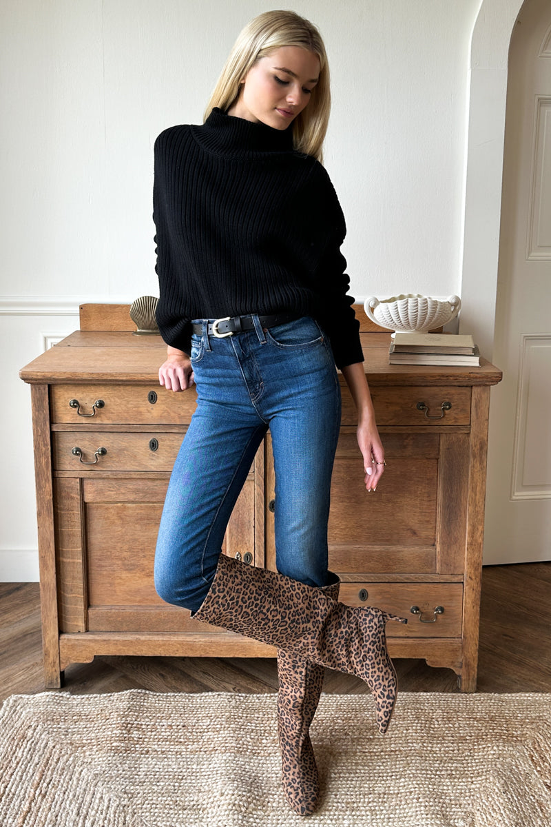 Tower High Pencil - Indigo