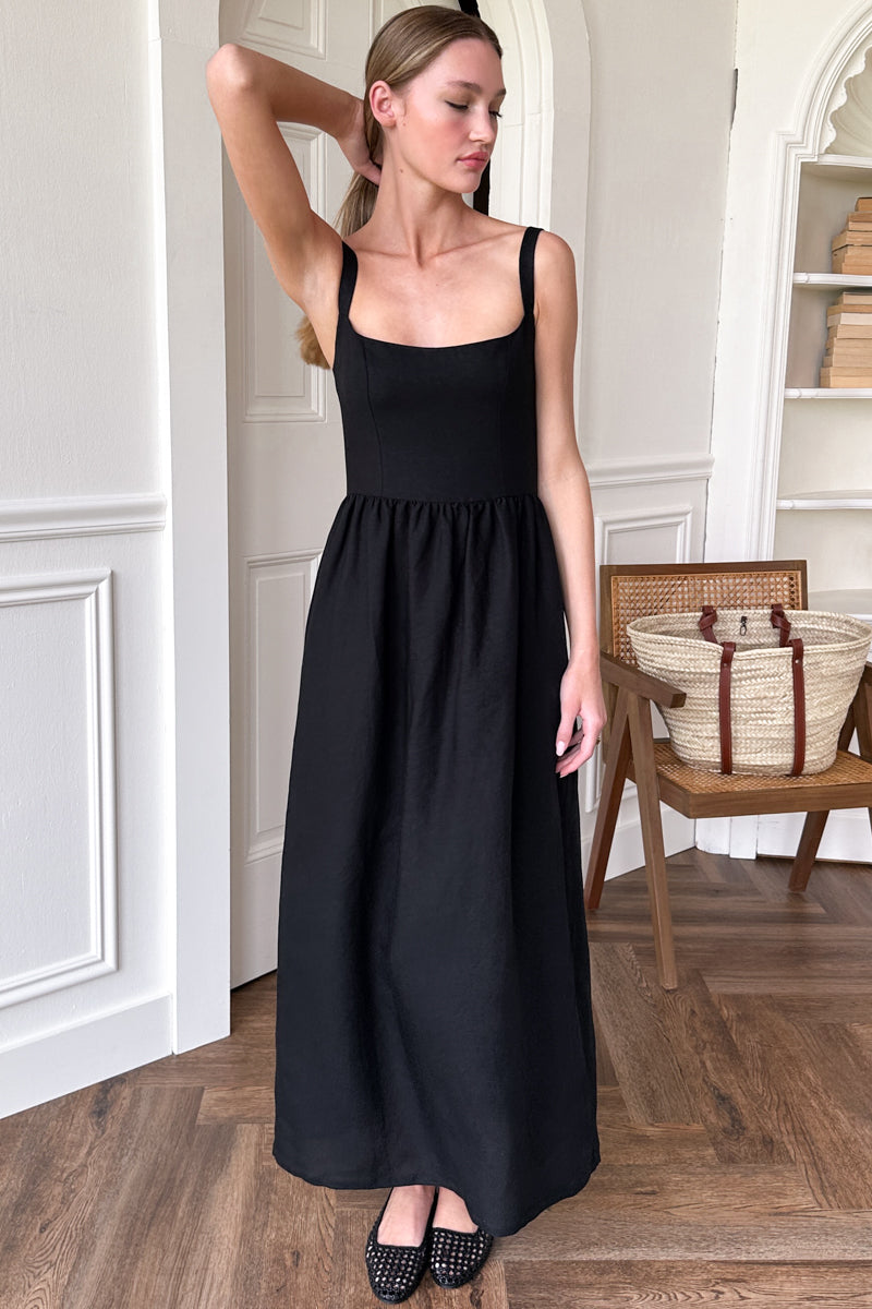 Jour Maxi Dress - Black