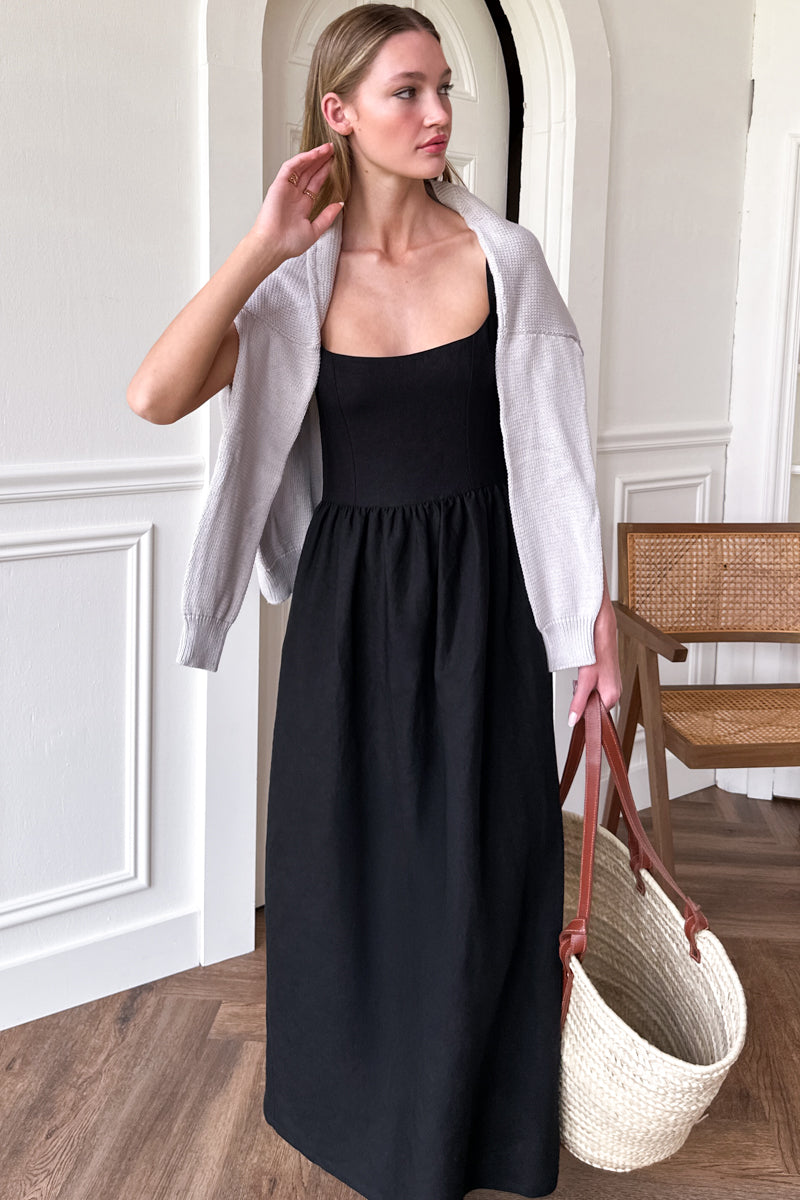 Jour Maxi Dress - Black