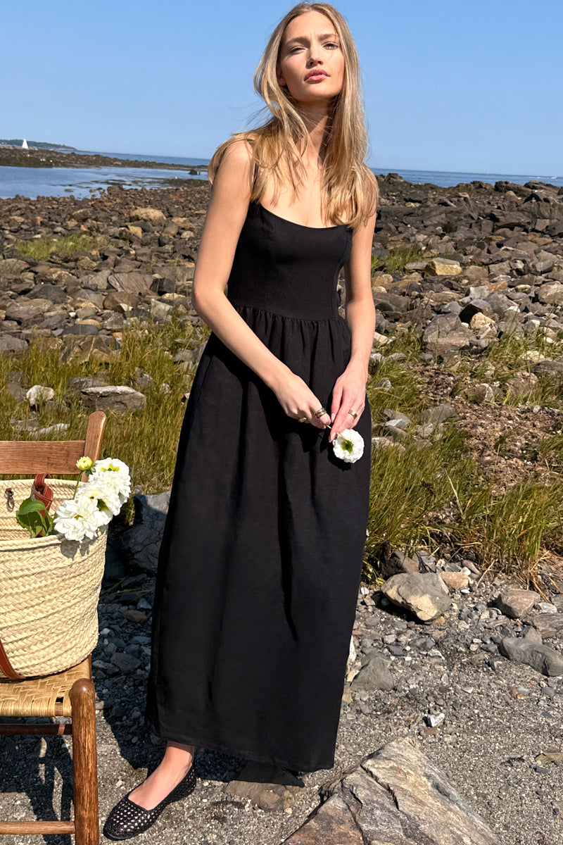 Jour Maxi Dress - Black