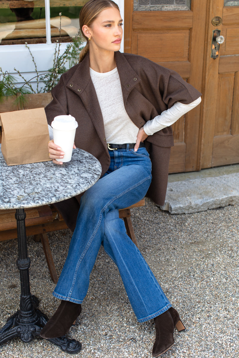 Layering Jacket - Bitter Chocolate