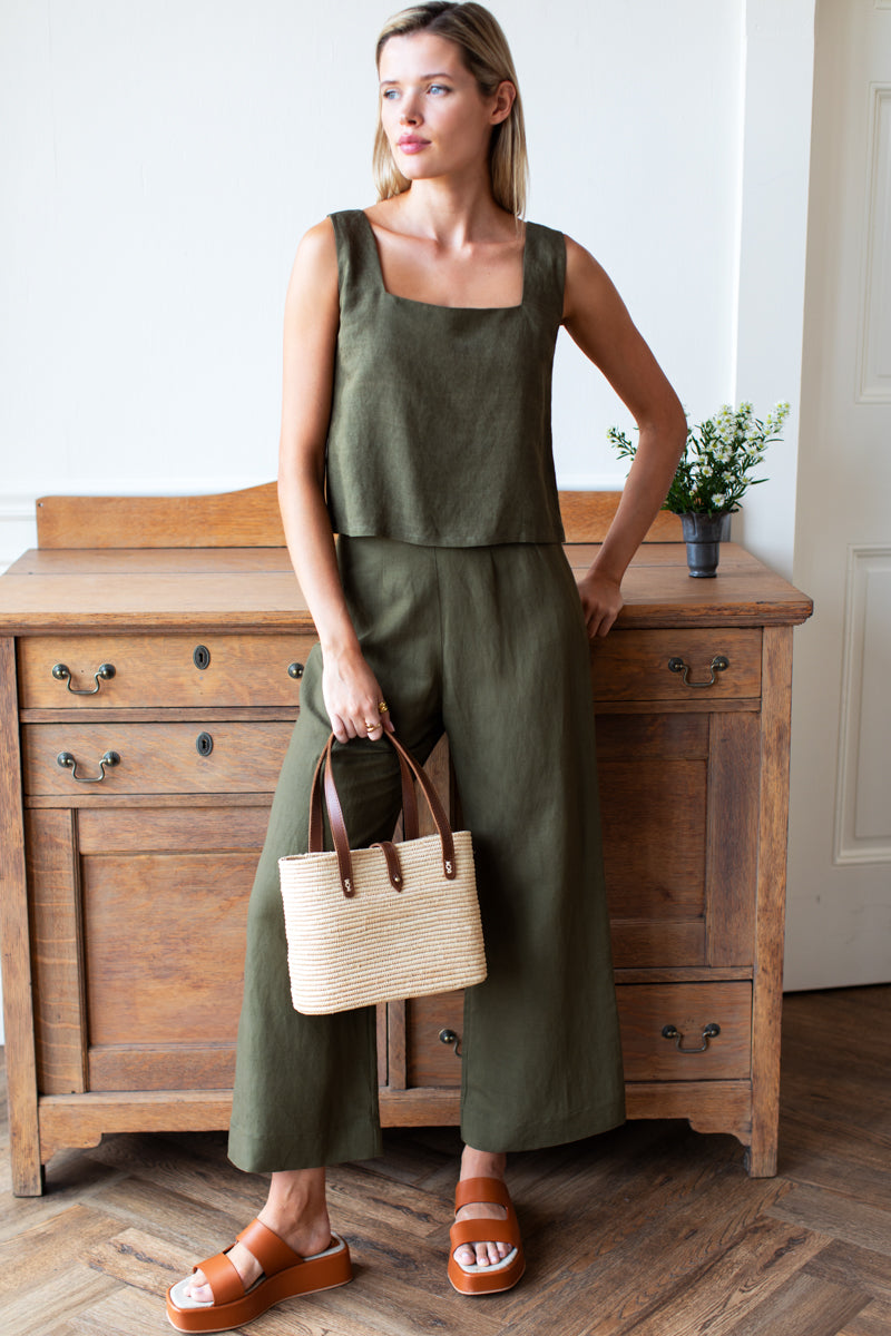 Roma Top 2 - Martini Olive