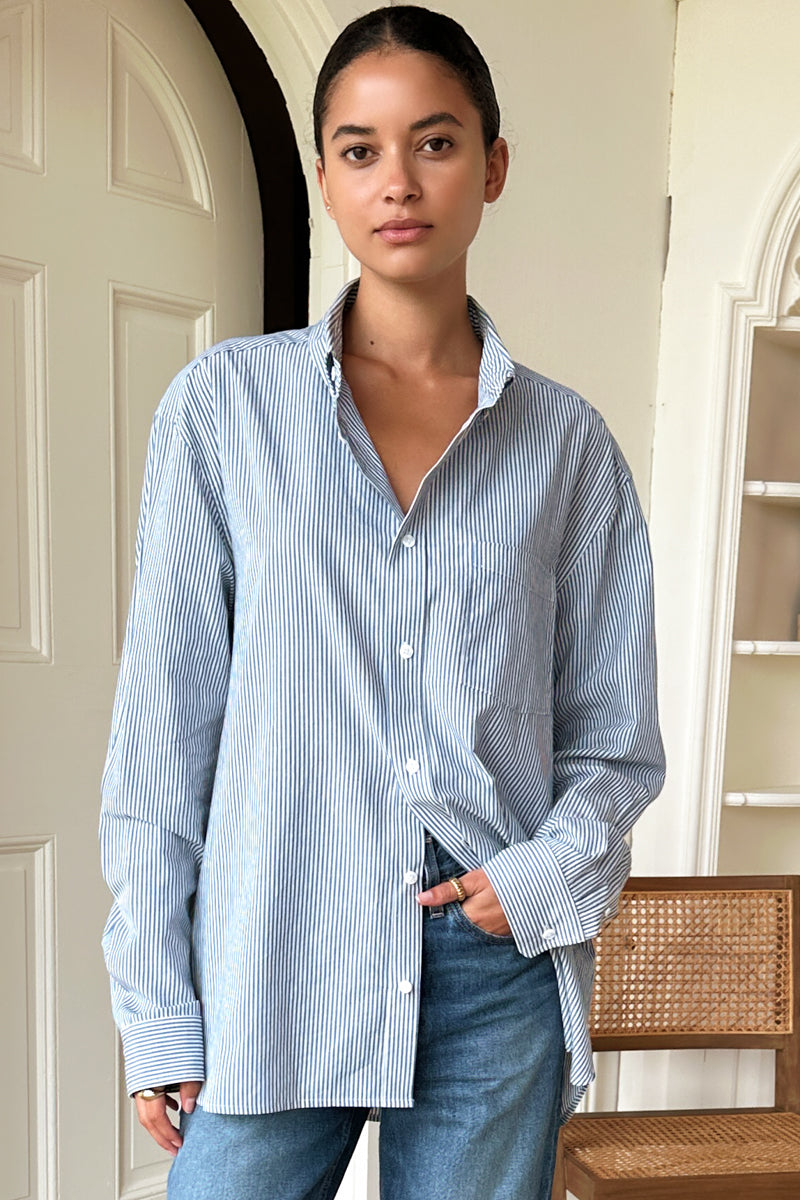 Ryan Shirt - Cape Blue Stripe