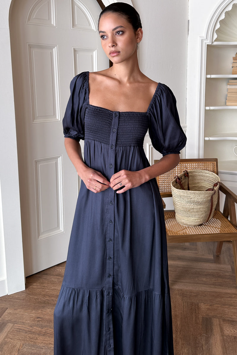 Santiago 3 Maxi Dress - Midnight