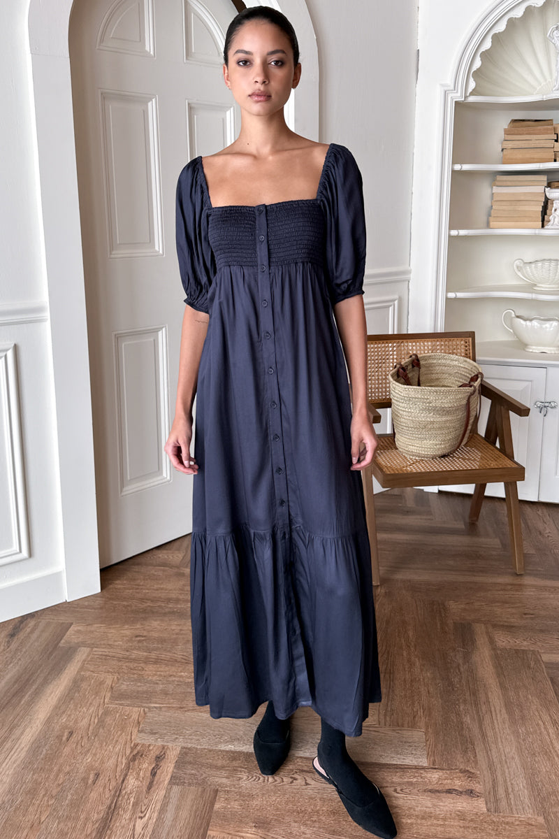 Santiago 3 Maxi Dress - Midnight