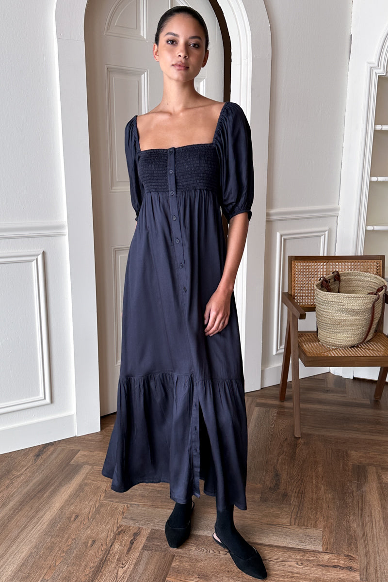 Santiago 3 Maxi Dress - Midnight