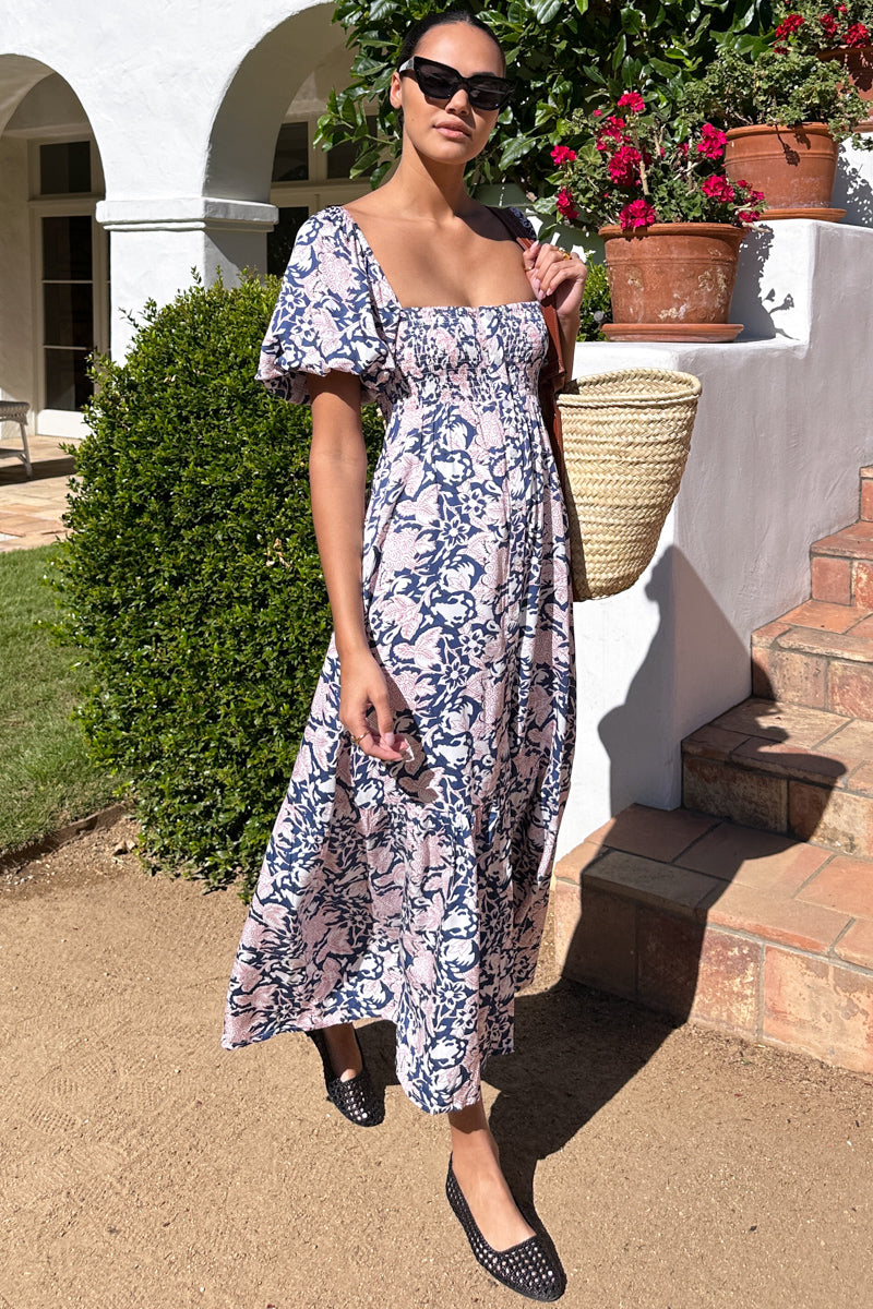 Santiago 3 Maxi Dress - Orchard Fruit 2