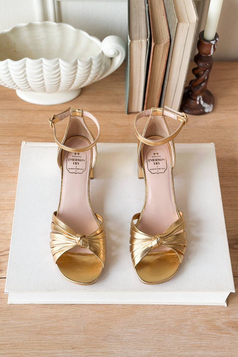 1930s Sandal - Gold
