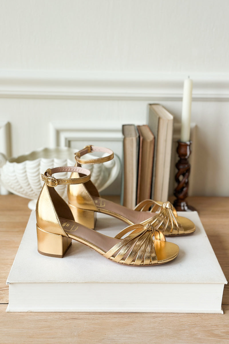 1930s Sandal - Gold
