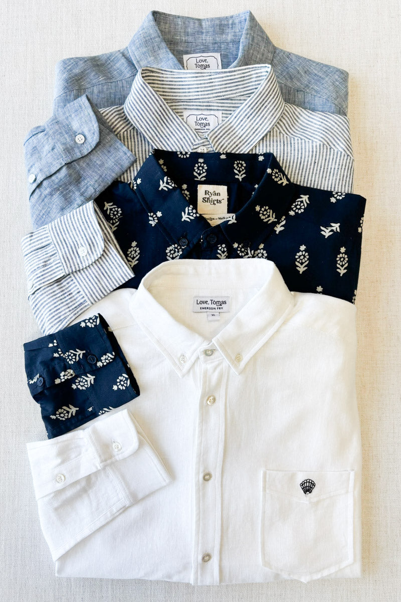 Ryan Shirt - Chambray Linen