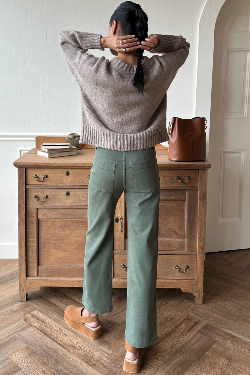 Vintage Army Pant Long - Vintage Green