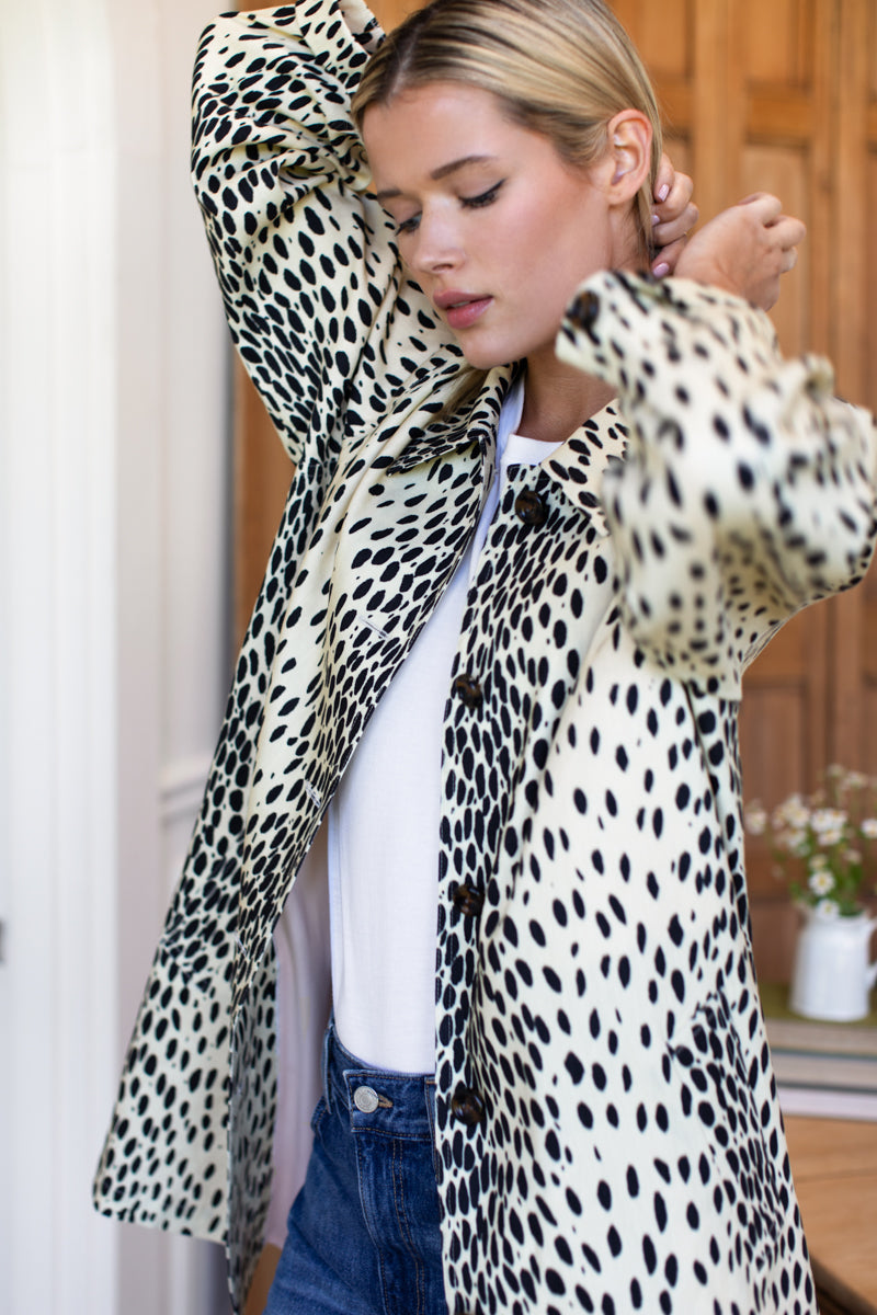 Atelier Short Coat - Leopard