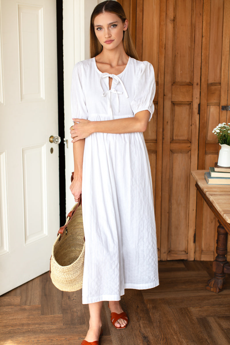 Bastian Dress - Salt