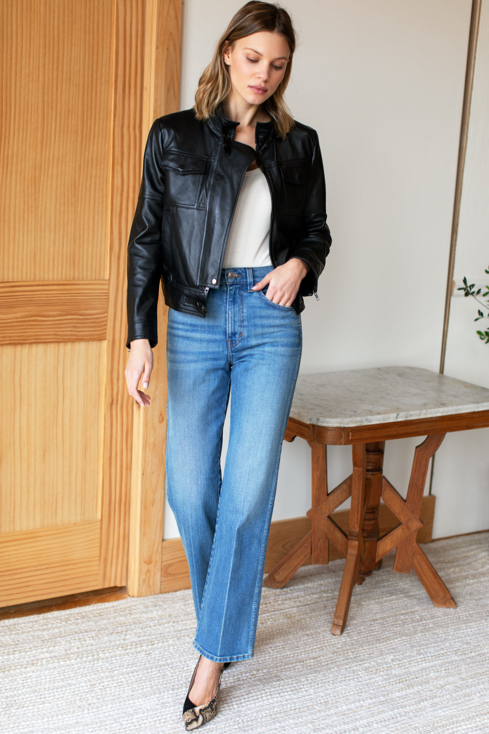 Treasure Straight - Worn Blue