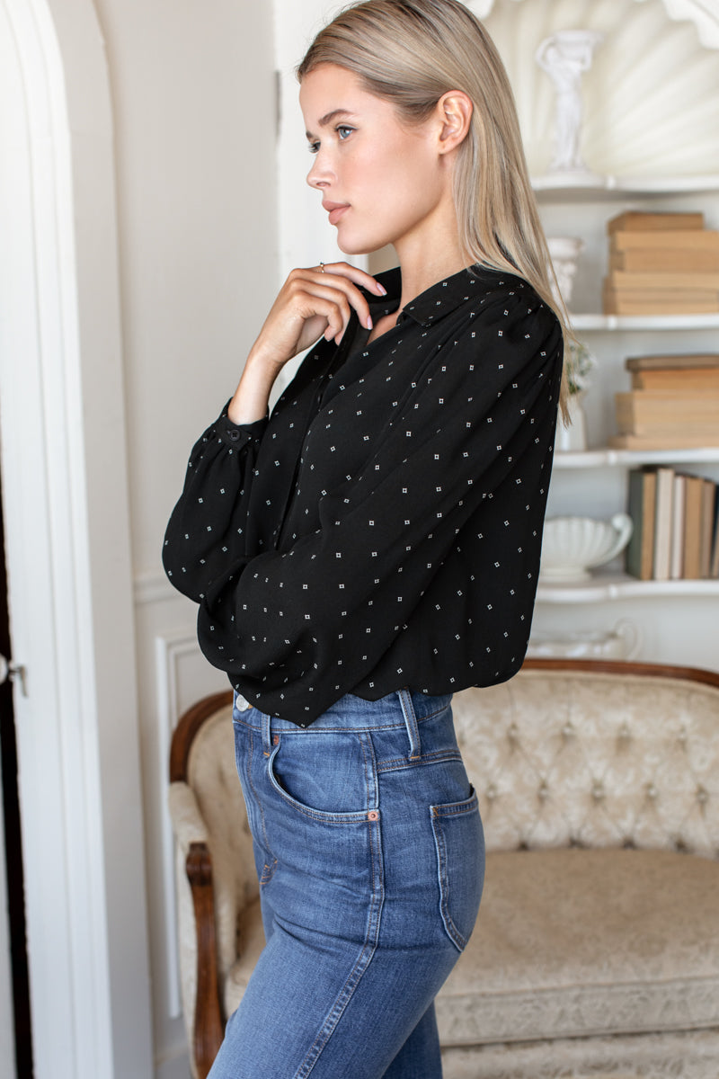 Frankie Blouse - Black Swan Diamonds