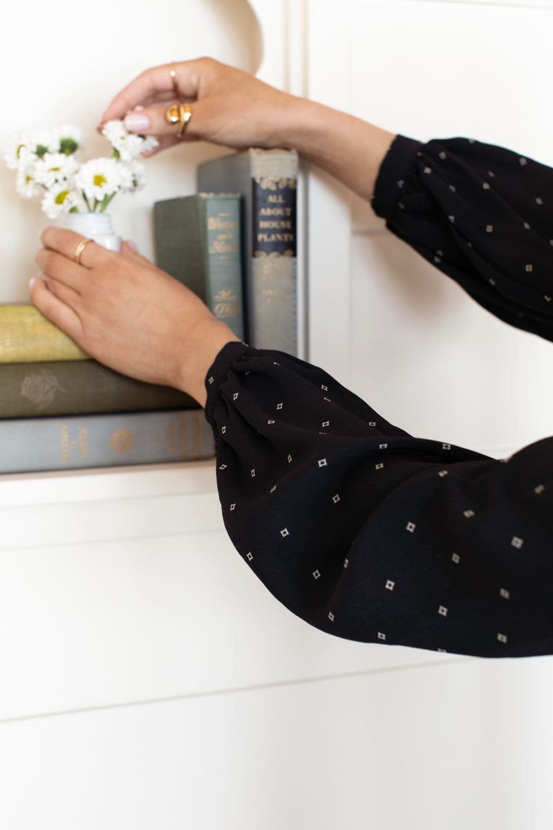 Frankie Blouse - Black Swan Diamonds