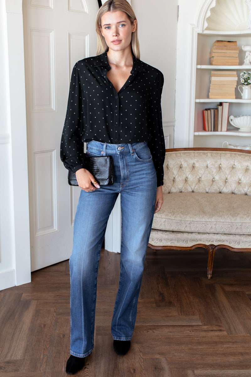 Frankie Blouse - Black Swan Diamonds