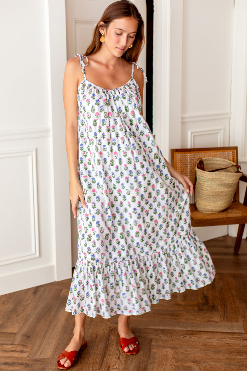 India Sundress - Mixed Bouquet Organic
