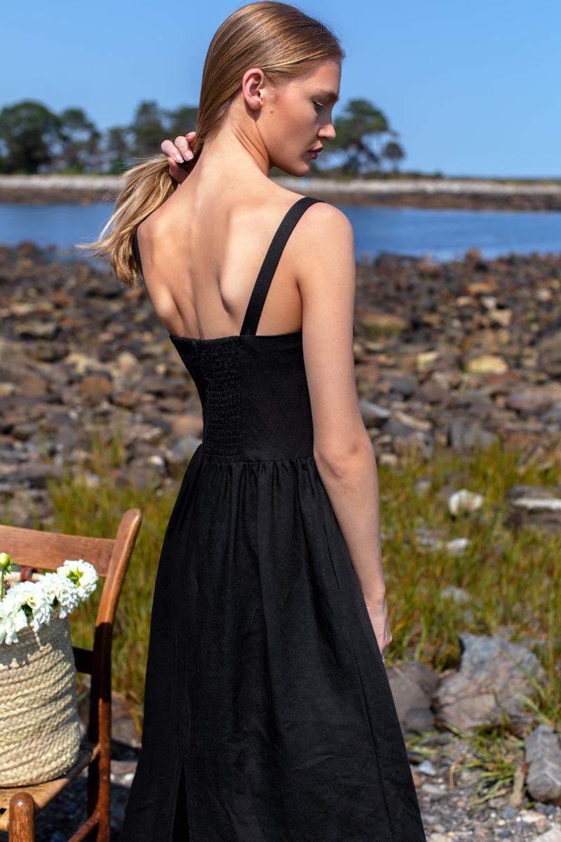 Jour Maxi Dress - Black