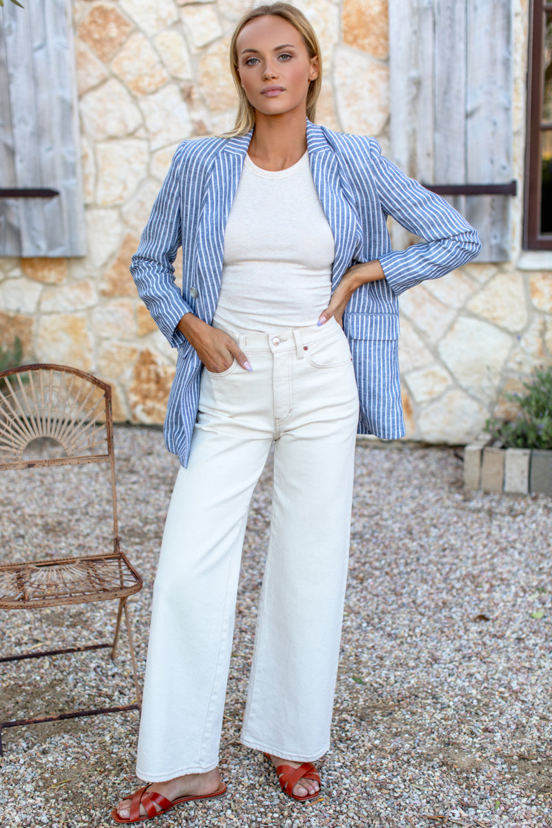 Lee Jacket - Blue Stripe