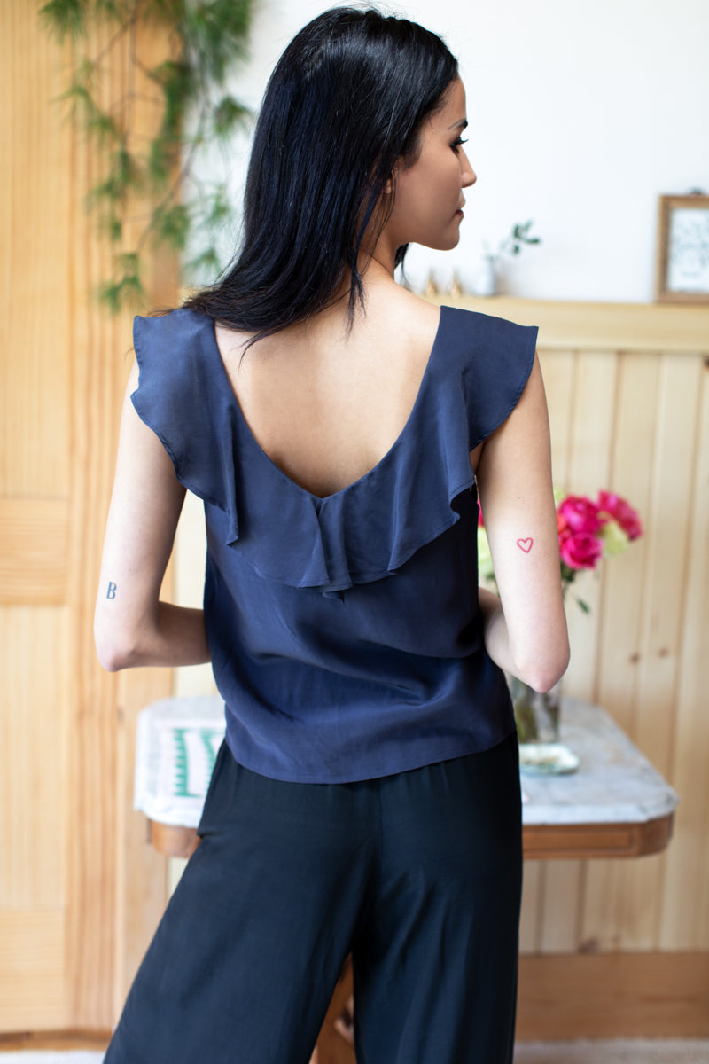 Natasha Blouse - Midnight