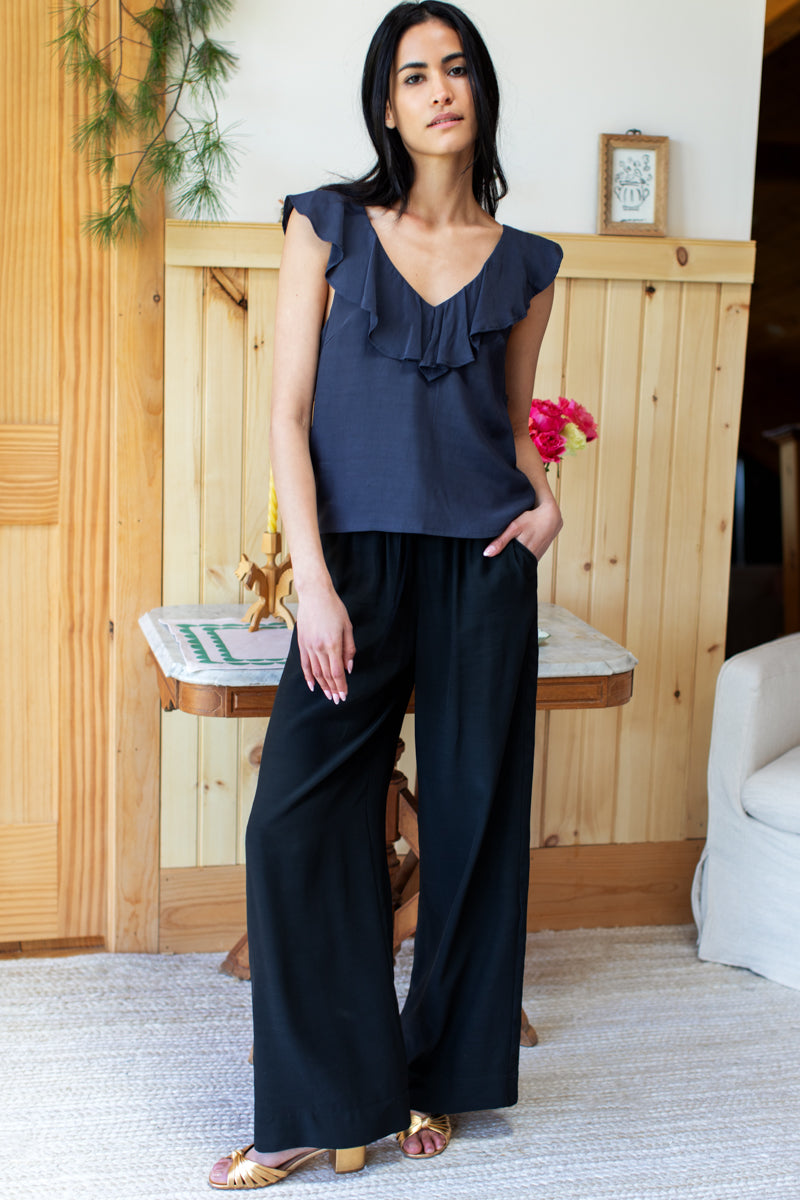 Natasha Blouse - Midnight