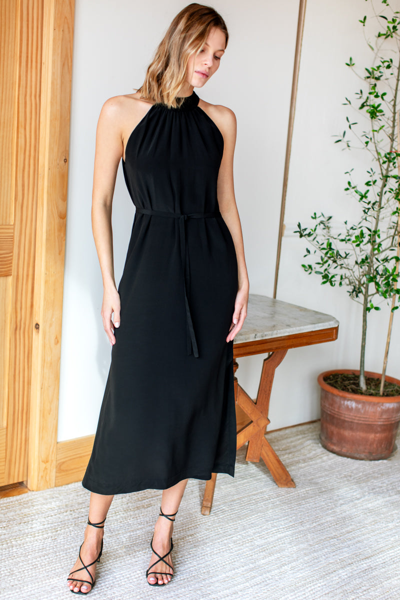 Pandora Maxi Dress - Black