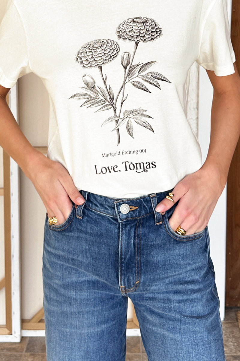 Marigold Etching T-shirt