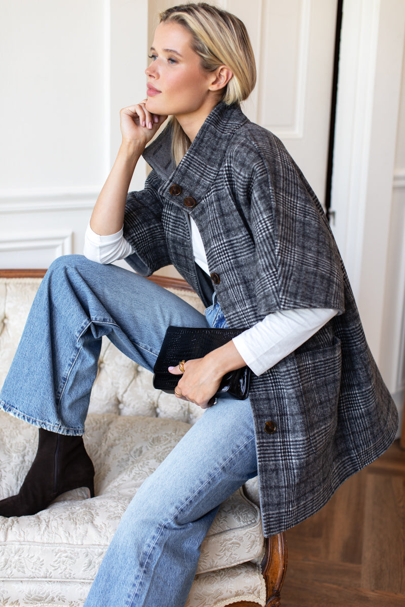 Reversible Topper - Arlo Plaid