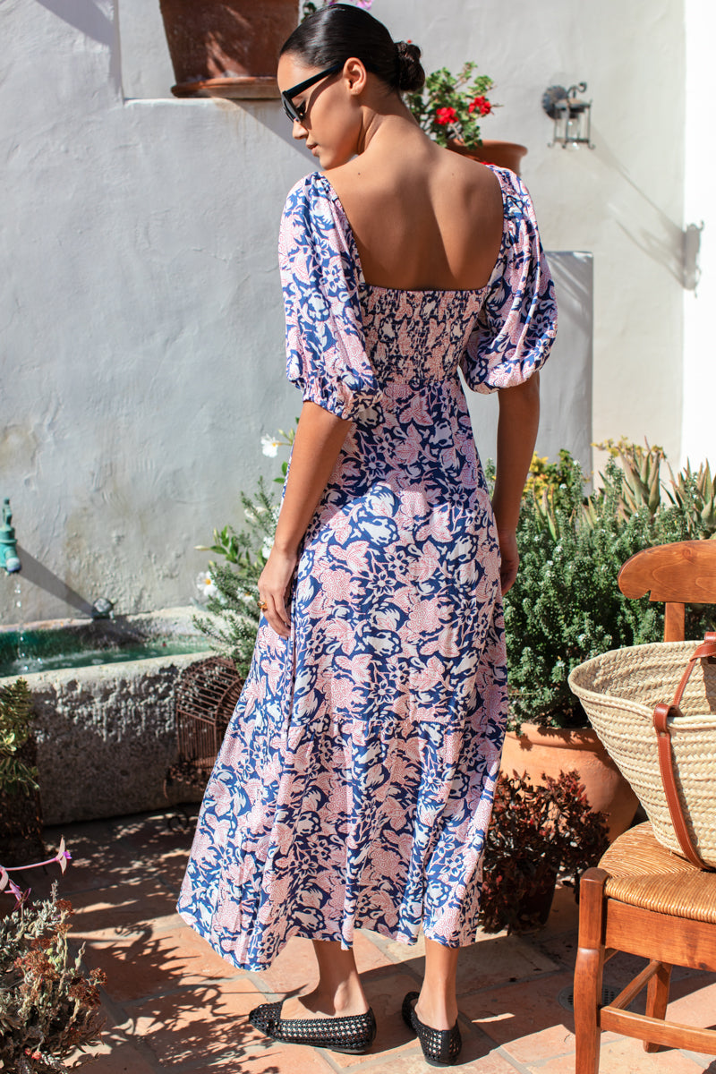 Santiago 3 Maxi Dress - Orchard Fruit 2