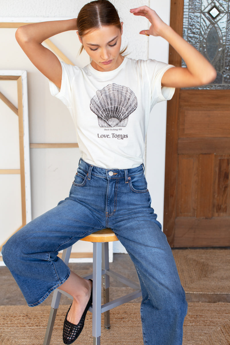 Shell Etching T-shirt