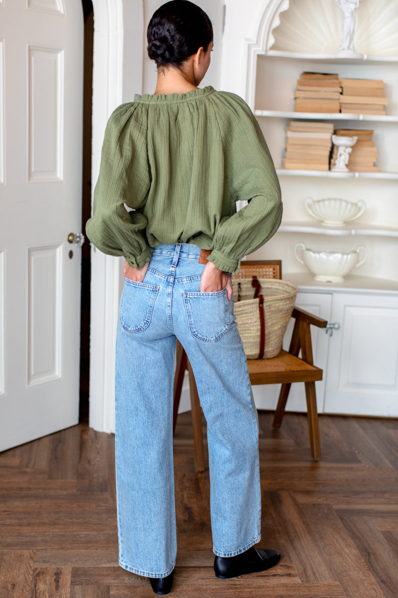 Soft Shirt - Dried Herb Crinkle Organic