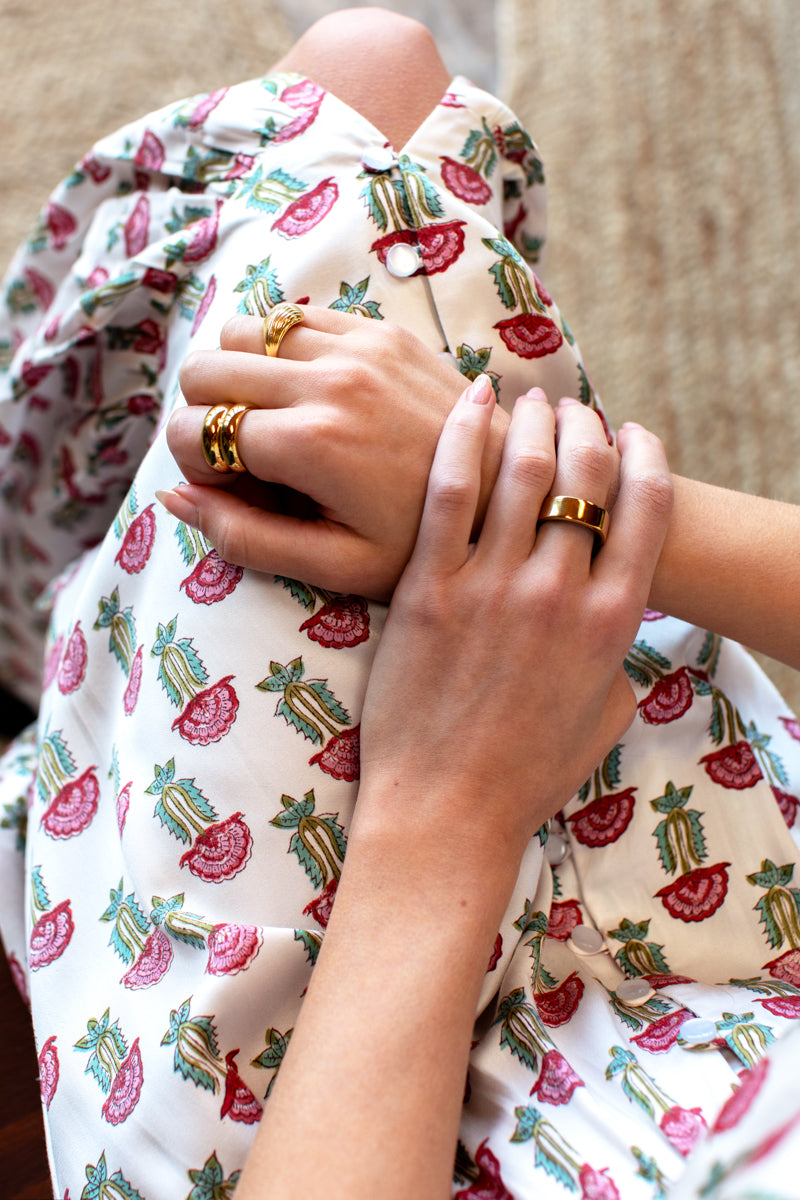 Tomas Dress - Rouge Violette