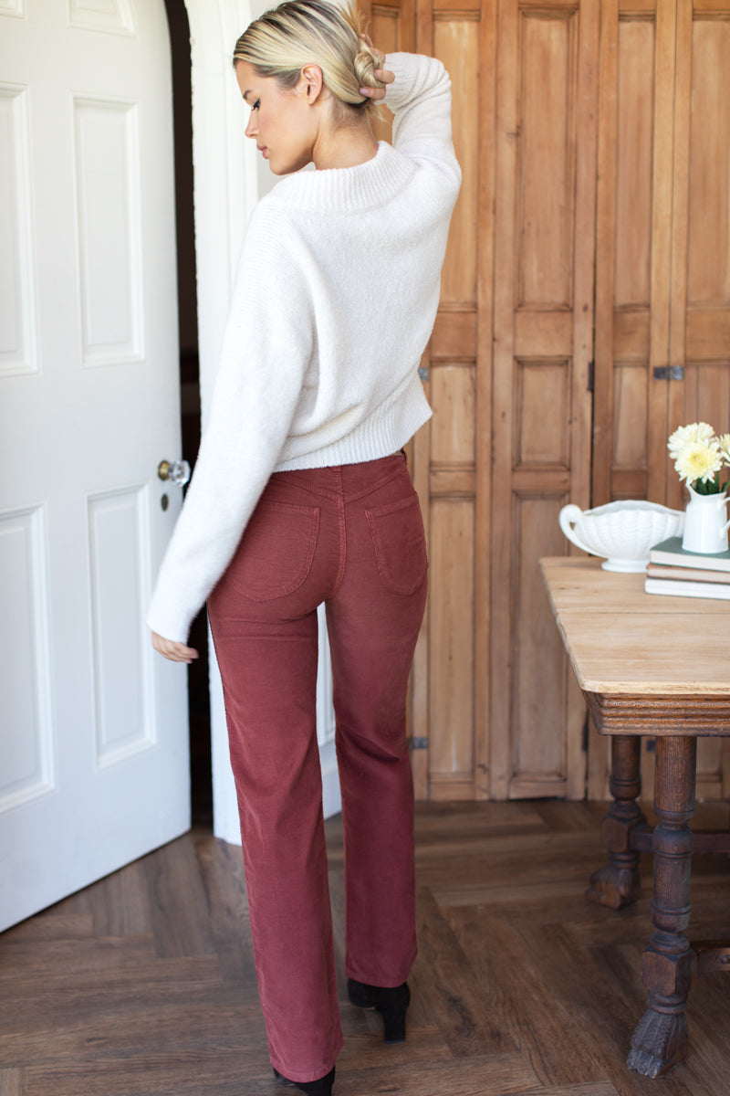 Treasure Straight - Rooibos Corduroy