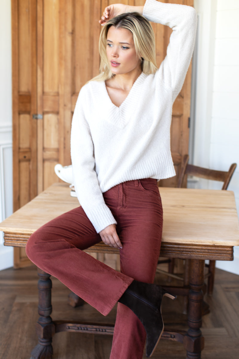 Treasure Straight - Rooibos Corduroy