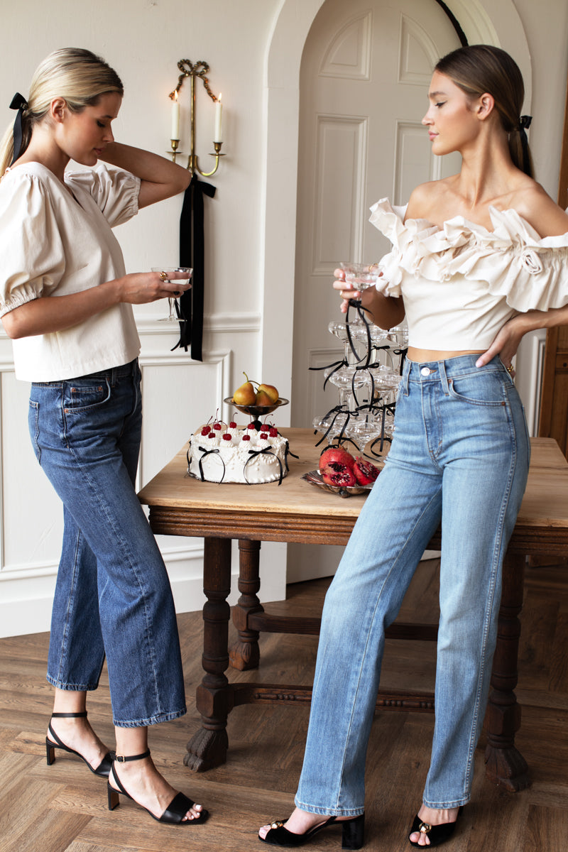 Jewel Heel - Black Velvet