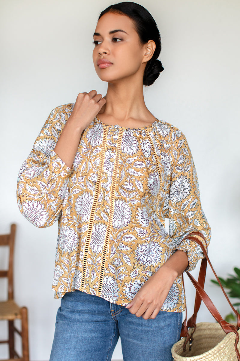 Lucy Heirloom Blouse - Arles