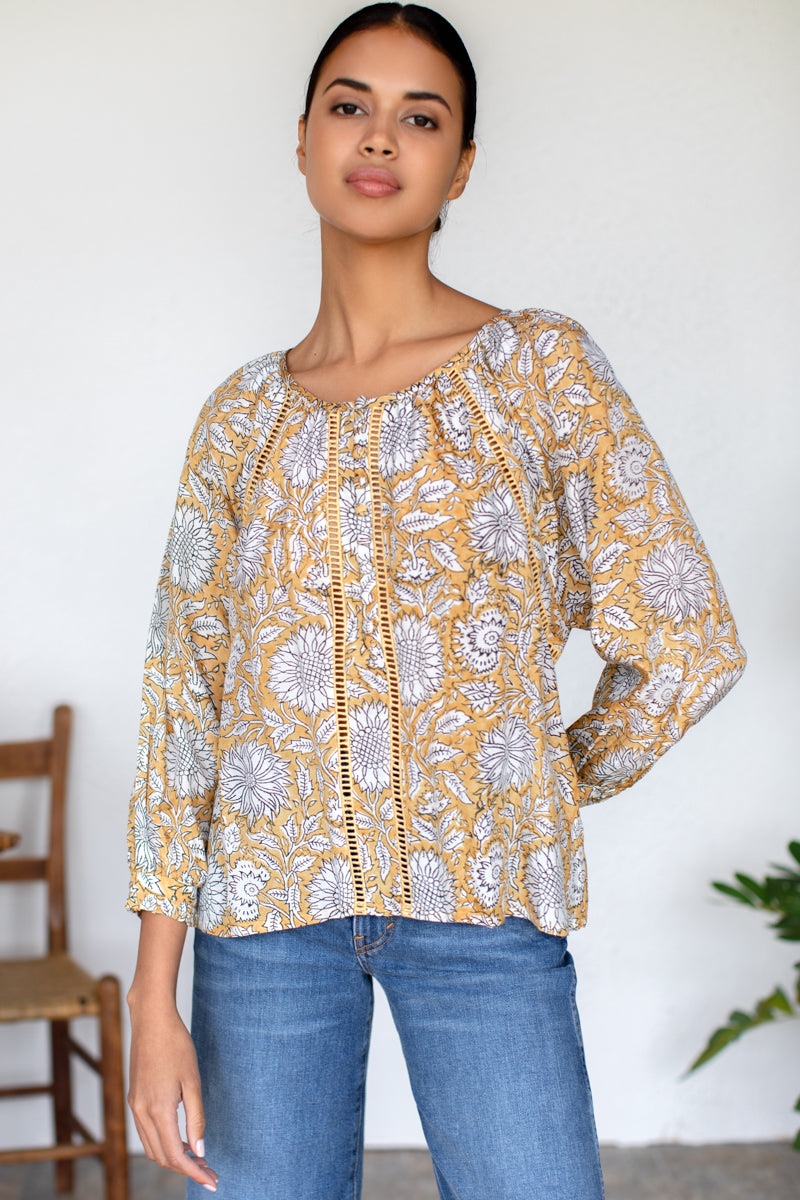Lucy Heirloom Blouse - Arles