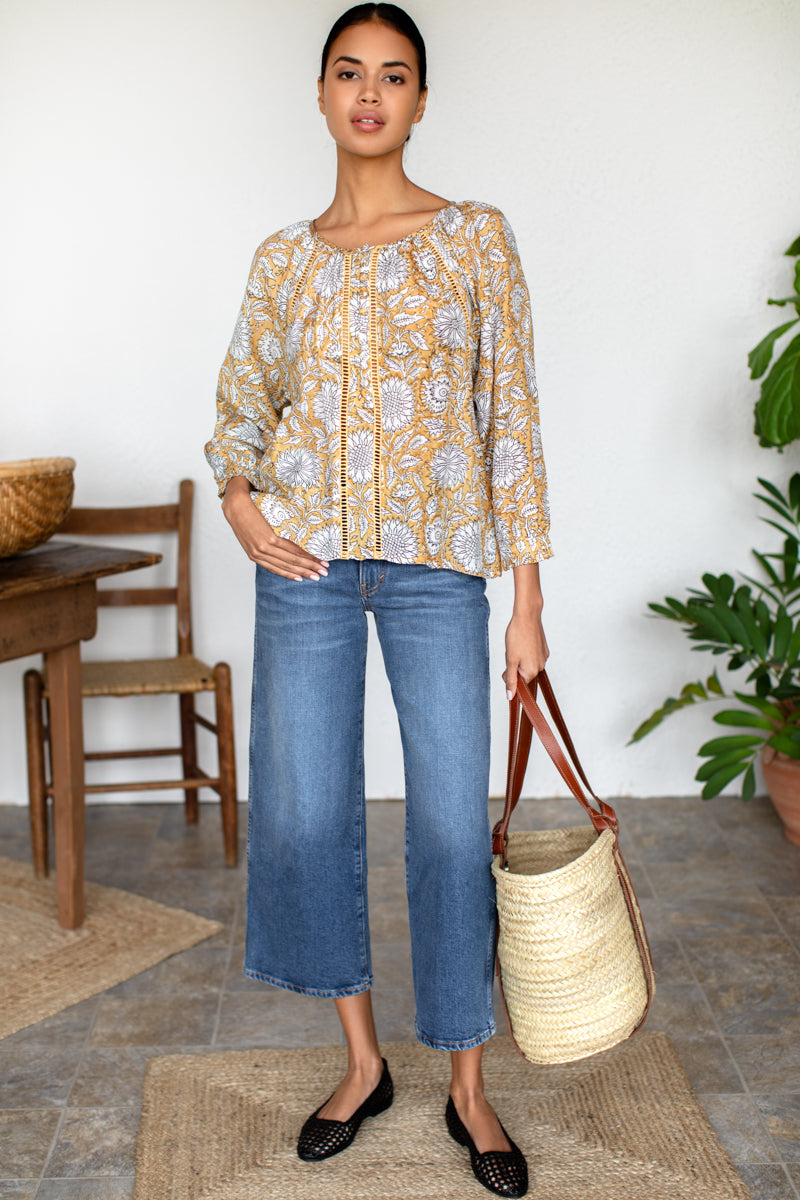 Lucy Heirloom Blouse - Arles